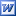 icona relativa a documento con estensione doc