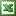 icona relativa a documento con estensione xlsx